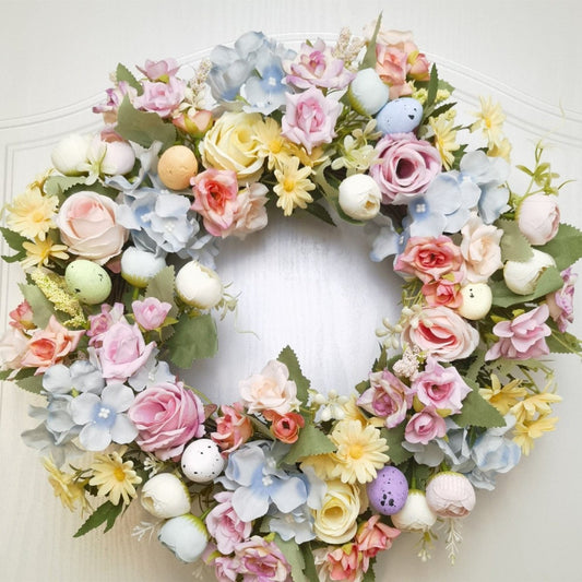 Valentine Easter Rose Tea Bag Hydrangea Wreath Accessories CJ