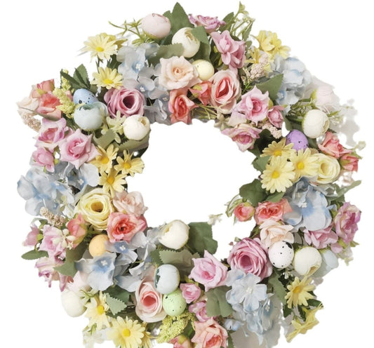 Valentine Easter Rose Tea Bag Hydrangea Wreath Accessories CJ Chroma