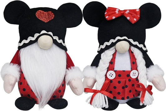 Valentine Mouse  Scandinavian Tomte Elf Doll Gnomes Plush Decor  Amz