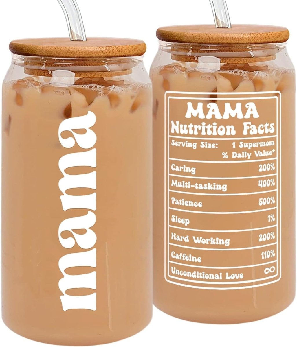 Versatile 16 Oz Can Glass Gift for Mom for Mother's Day