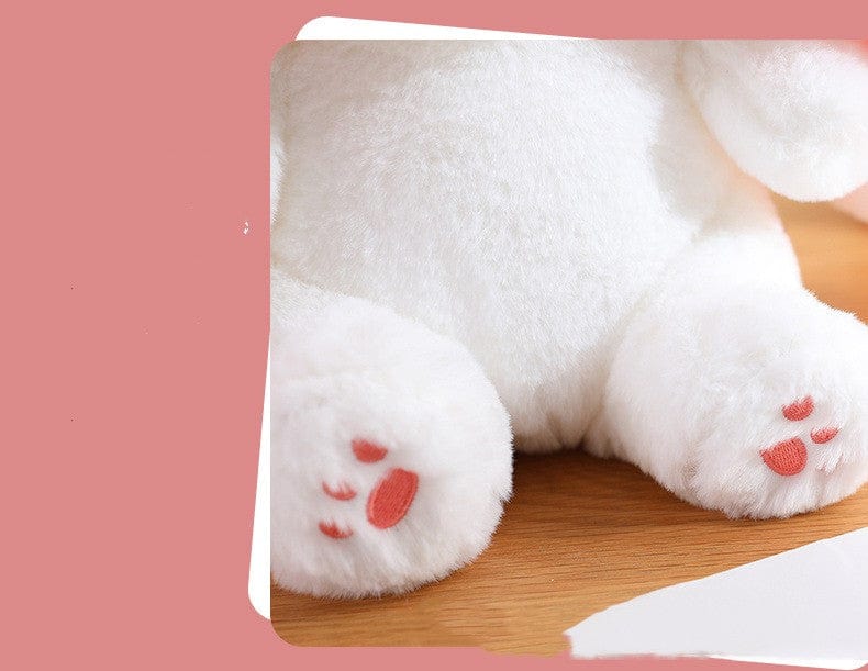 Wanghong Cute Strawberry Rabbit Doll Plush Toy with Transforming Feature Accessories CJ
