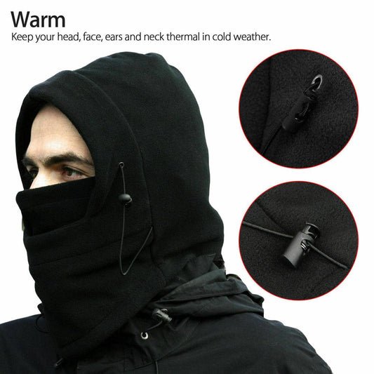Windproof Fleece Neck Winter Warm Balaclava Ski Full Face Mask for Cold Weather  ebay