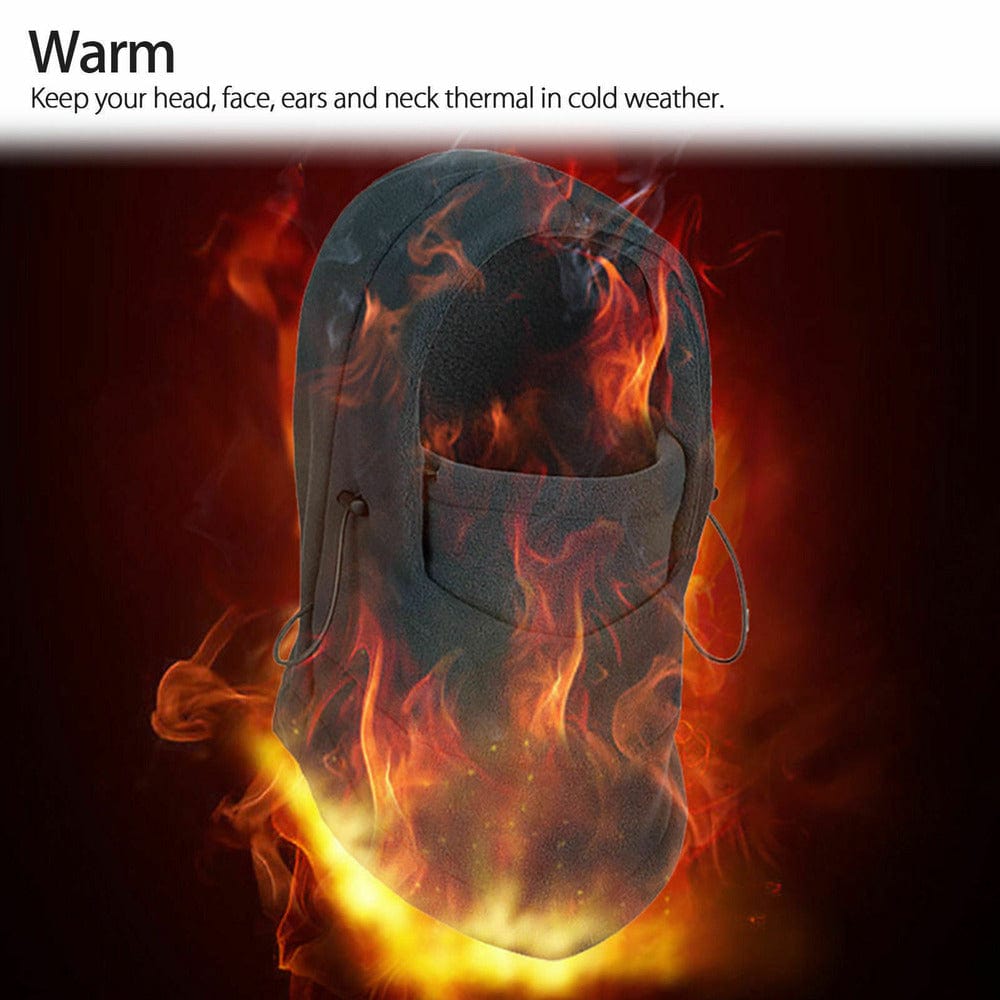 Windproof Fleece Neck Winter Warm Balaclava Ski Full Face Mask for Cold Weather  ebay