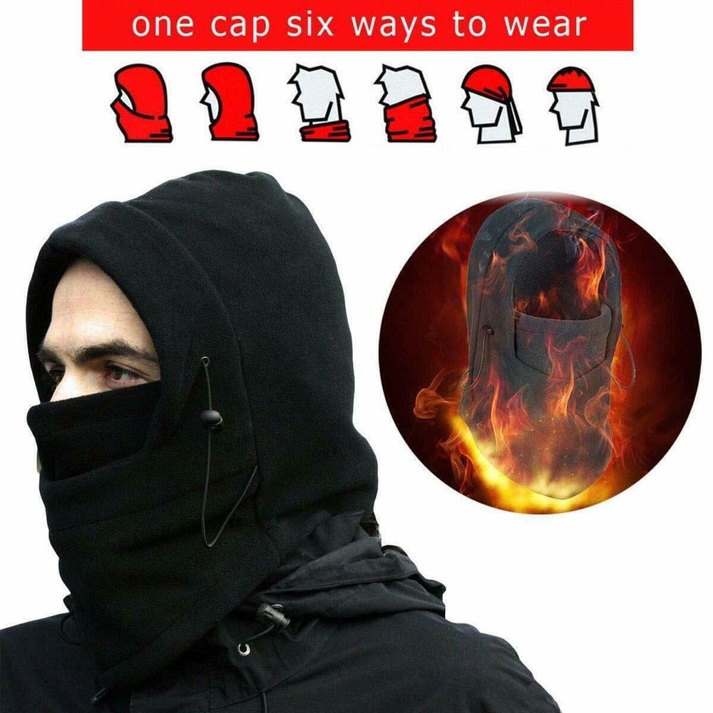 Windproof Fleece Neck Winter Warm Balaclava Ski Full Face Mask for Cold Weather  ebay