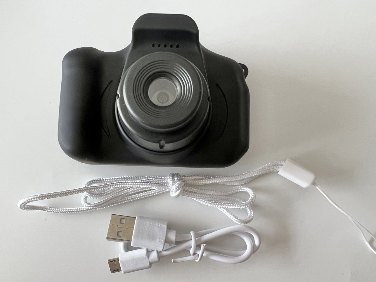 X2 HD Mini Cartoon Kids Digital Camera Accessories CJ Black USB