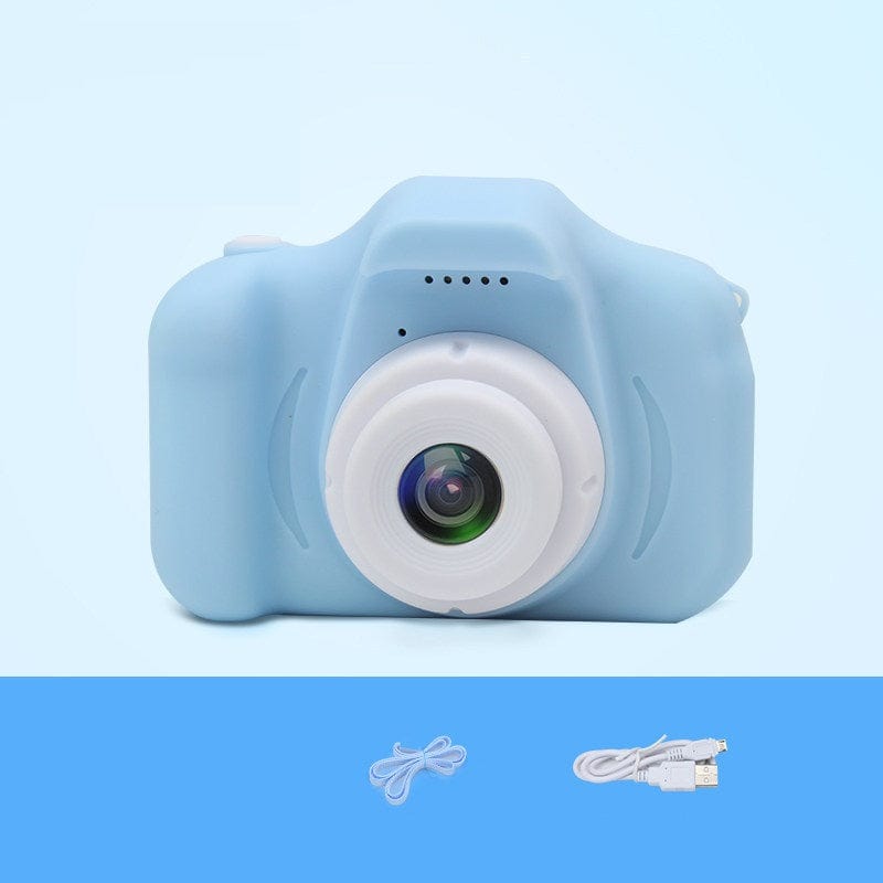 X2 HD Mini Cartoon Kids Digital Camera Accessories CJ X2Blue USB