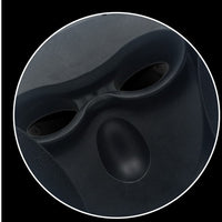 LED Luminous Halloween Mask - Hand-Controlled Glow, Perfect for Cosplay, Festivals & DIY