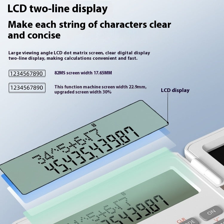 New Scientific Calculator: Accounting Special Portable Mini Tablet with Handwriting Board for Exams & Students