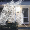 Super Stretch 1000 Sqft Halloween Spider Web Decoration with Fake Spiders