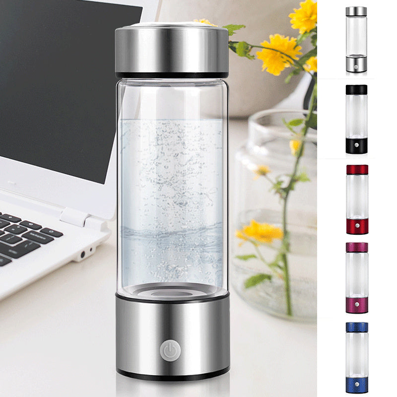 Revolutionary Hydrogen Water Bottles: Electric Hydrogen-Rich Generator, Rechargeable & Portable Antioxidant Technology