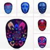 Halloween Full Color LED Luminous Face Changing Mask - Party & Bar Props