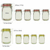 10Pcs Kitchen Fresh Zip lock Bag Reusable Mason Jar Jars superbmall   