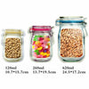 10Pcs Kitchen Fresh Zip lock Bag Reusable Mason Jar Jars superbmall   