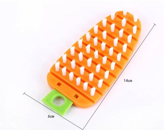 Multifunction Vegetable & Fruit Cleaning Brush – Flexible & Efficient Cleaning Tool