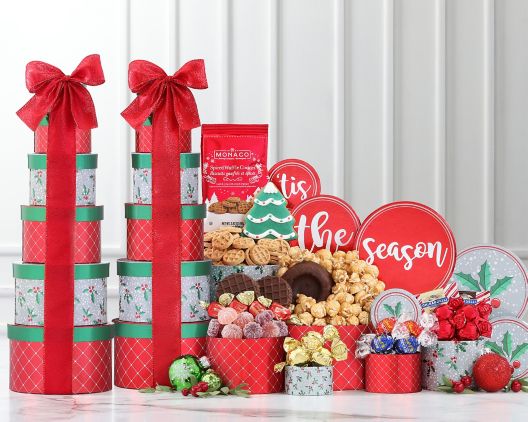 Tis' the Season: Holiday Gift Tower (2-Pack)