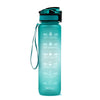 1L Tritan Water Bottle with Time Marker, Bounce Cover