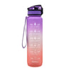 1L Tritan Water Bottle with Time Marker, Bounce Cover