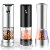 Battery Powered Electric Salt and Pepper Grinders with Adjustable Coarseness