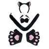 Cute Cat Cosplay Set: Gloves and Headband