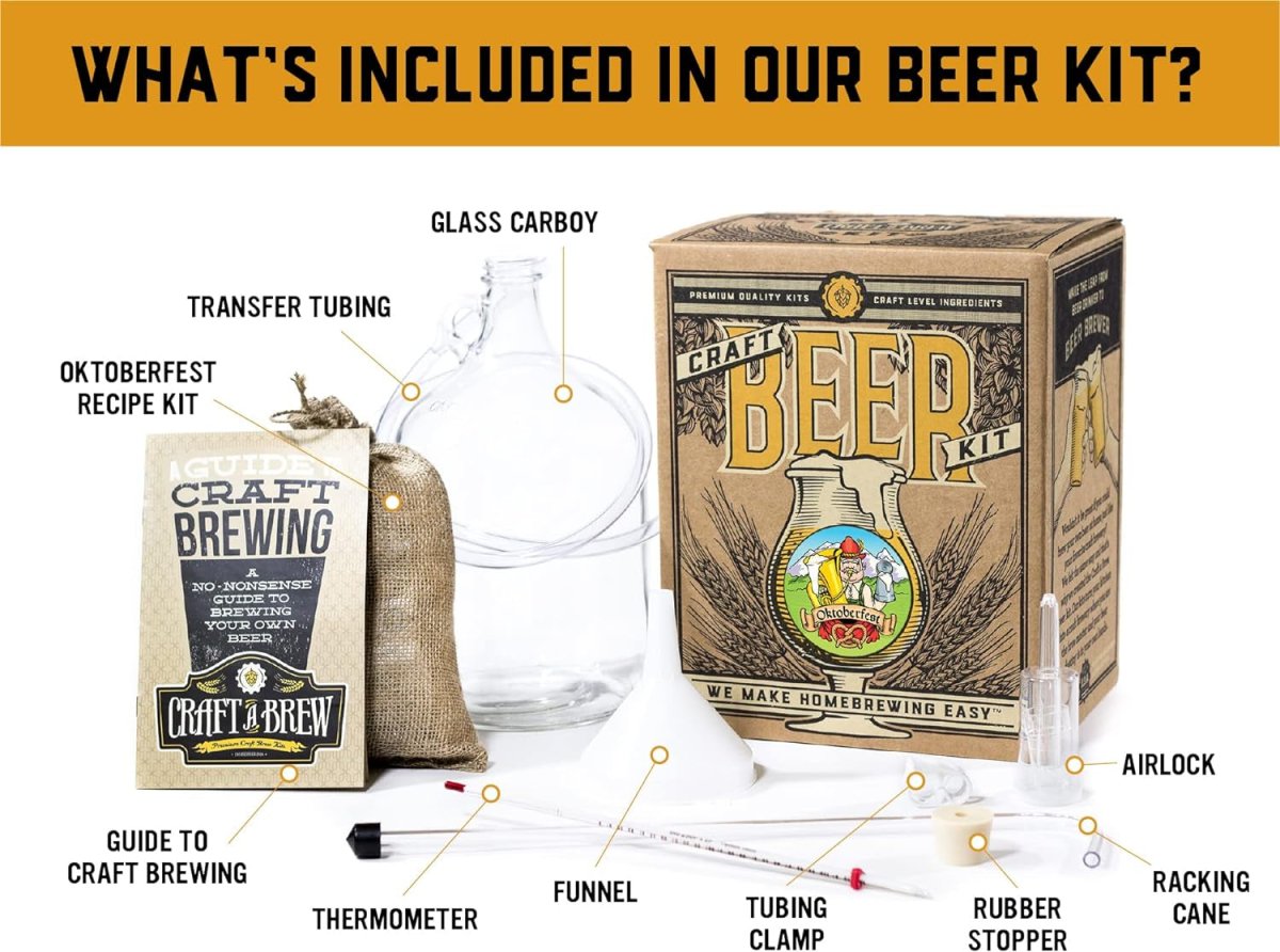 Craft Your Own Beer - Complete Home Brewing Starter Set 