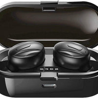 2022 New Edition Bluetooth 5.0 Wireless Earphones - In-Ear Stereo Sound - Built-in Microphone - Mini Earbuds with Headphones  ebasketonline   
