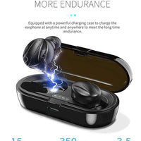 2022 New Edition Bluetooth 5.0 Wireless Earphones - In-Ear Stereo Sound - Built-in Microphone - Mini Earbuds with Headphones  ebasketonline   