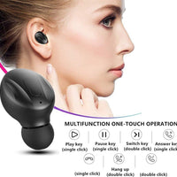 2022 New Edition Bluetooth 5.0 Wireless Earphones - In-Ear Stereo Sound - Built-in Microphone - Mini Earbuds with Headphones  ebasketonline   