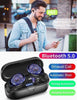 2022 New Edition Bluetooth 5.0 Wireless Earphones - In-Ear Stereo Sound - Built-in Microphone - Mini Earbuds with Headphones  ebasketonline   