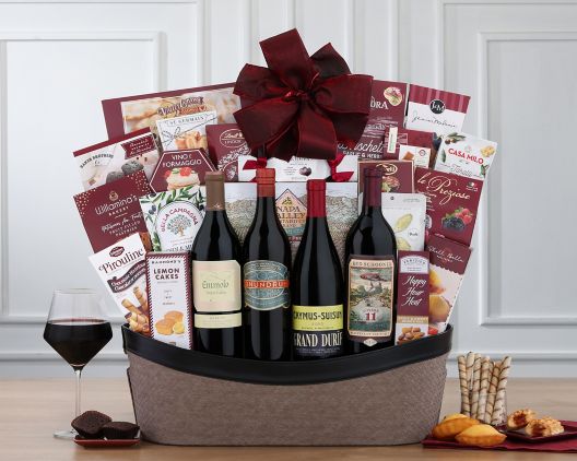 Caymus Quartet: Premium Wine Gift Basket