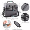 Insulated Lunch Bag – Leakproof Double Decker Thermal Bento Box for Work & Office