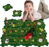 25PCS Puzzle Car Tracks with Vehicles - Educational Montessori Toys for 3+ Years  Amz Christmas Theme  