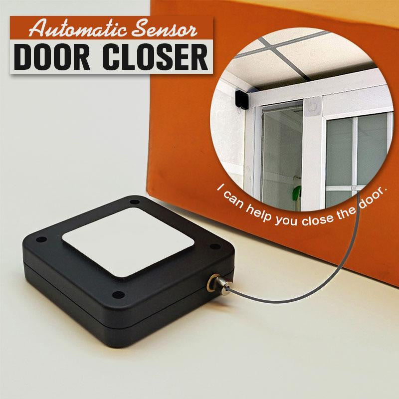 Punch-Free Automatic Door Closer - Soft Close for Sliding & Glass Doors (500g-1000g Tension)