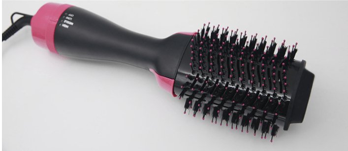 3-in-1 Multifunctional Hot Air Comb: Hair Dryer, Curler & Straightener Styling Tool