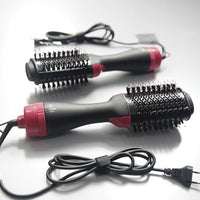 3-in-1 Multifunctional Hot Air Comb: Hair Dryer, Curler & Straightener Styling Tool