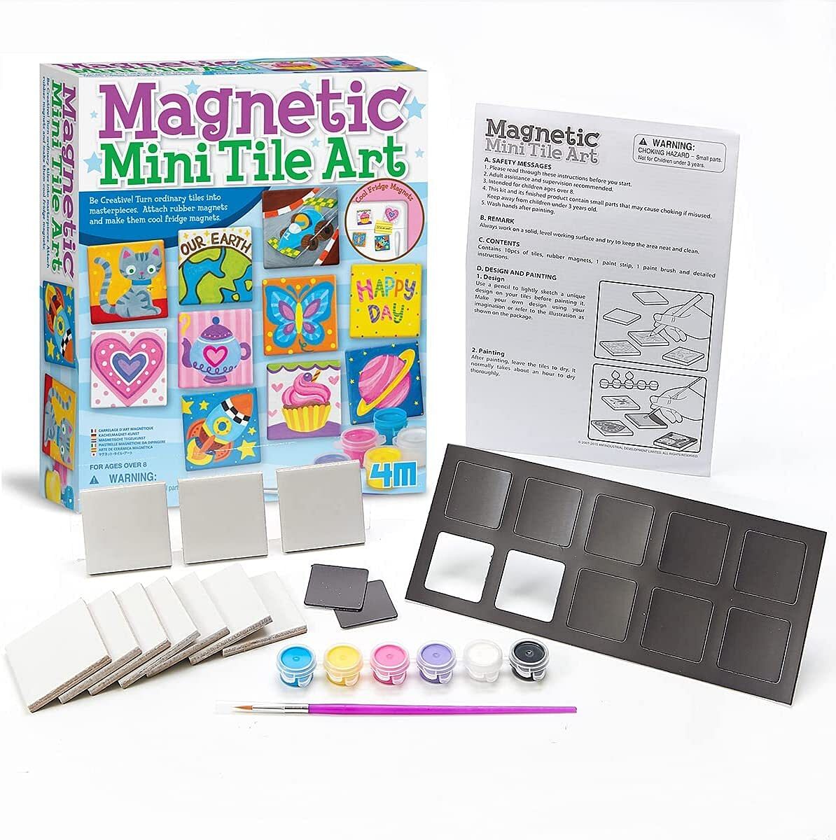 4M Magnetic Tile Art