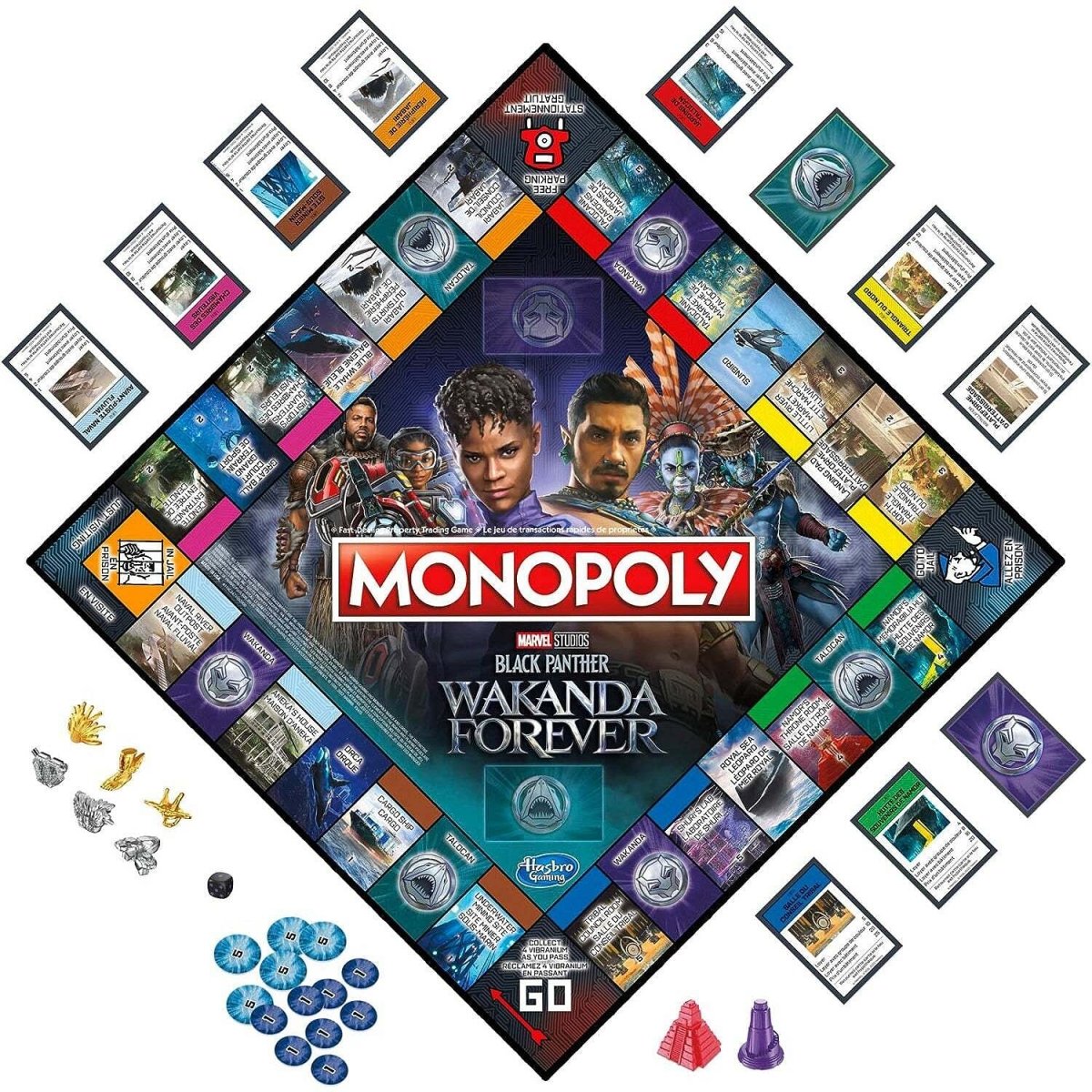 Monopoly - Black Panther Wakanda Forever Edition