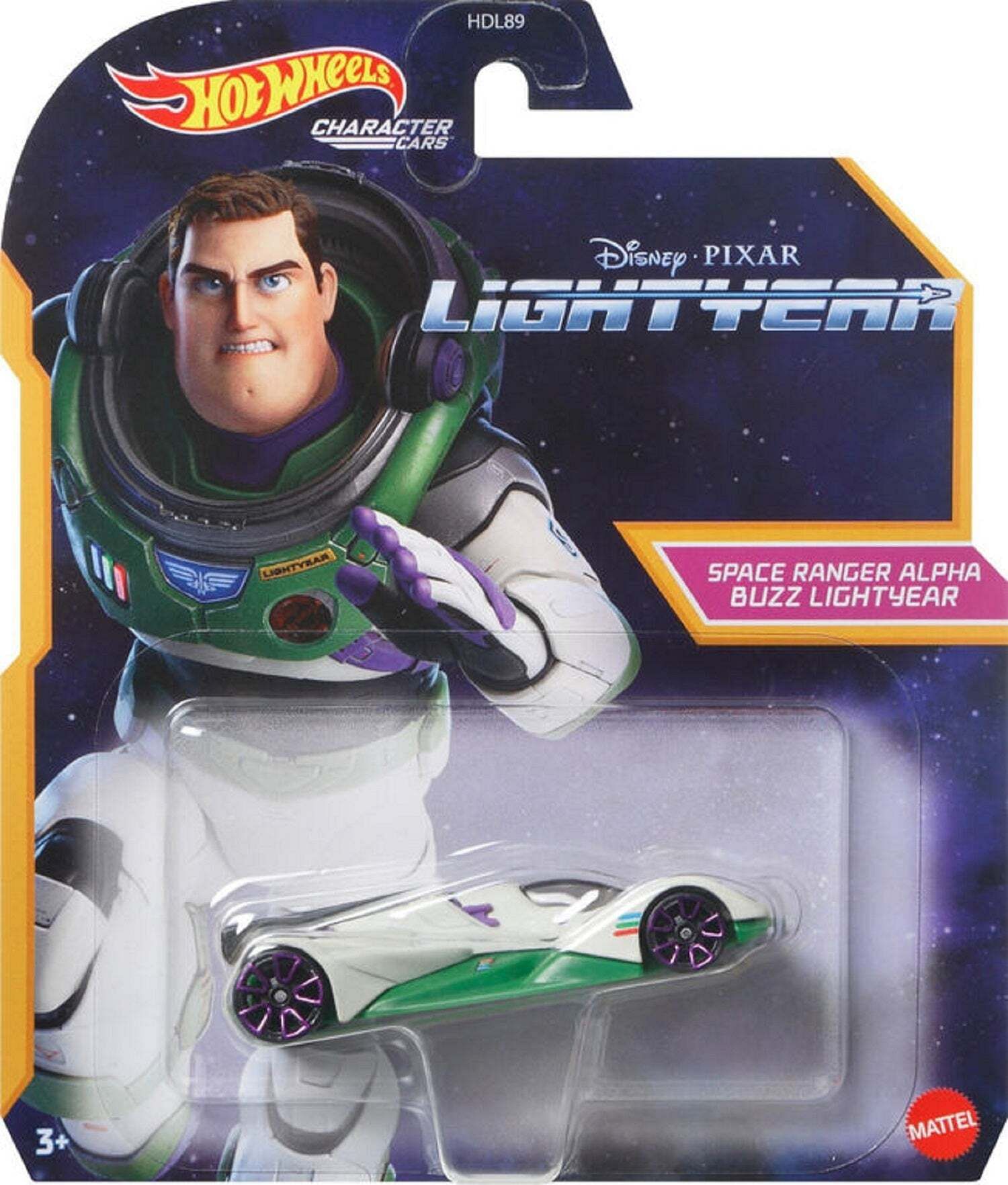 Hot Wheels Lightyear Buzz Lightyear Character Car