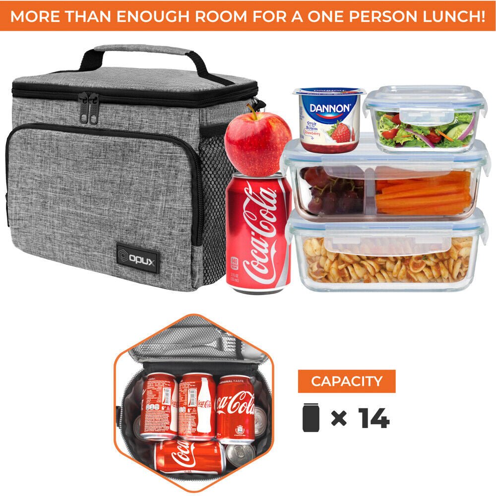 Insulated Lunch Bag – Leakproof & Portable Lunch Box for Adults & Kids