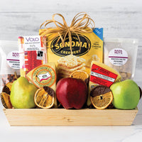Warm Wishes: Fruit & Gourmet Greetings Gift Box