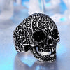 Trendy Men's Skull Ring with Punk Design