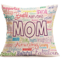 Mother’s Day Flannel Pillow – Soft Baby Velvet Cushion Gift for Mom