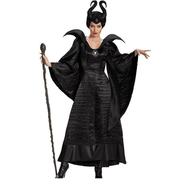 Maleficent Halloween Cosplay Costume - Horror-Themed Outfit Set