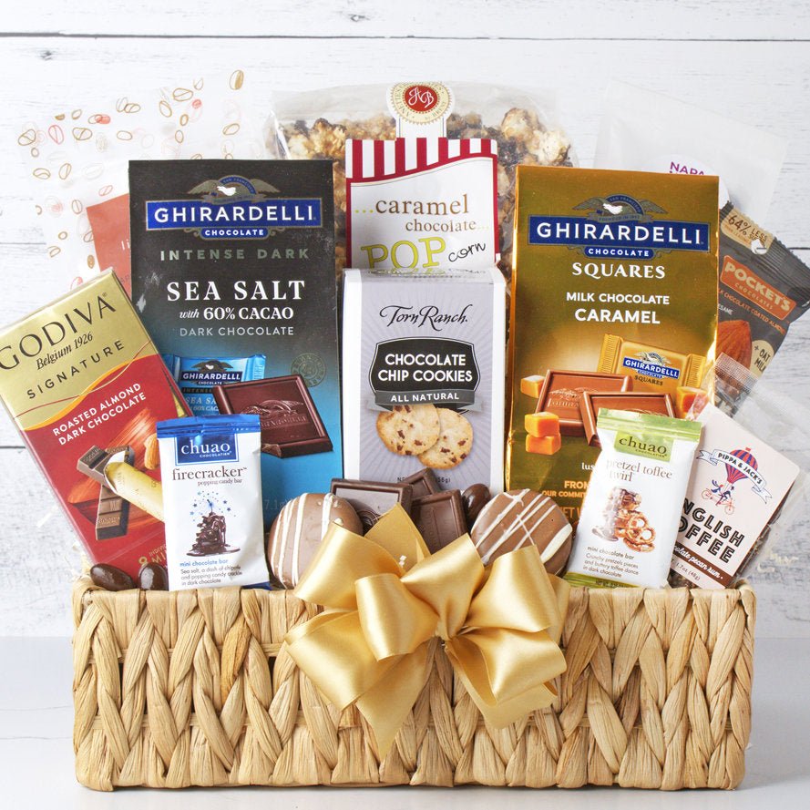 Chocolate Bliss: Gourmet Indulgence Gift Basket