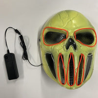 Halloween LED Scary Mask - Ice Blue & Red