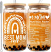 Mother's Day 16oz Can Glass Cup - Perfect Gift for Mom from Daughter, Son