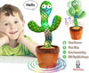 Dancing Cactus Plush Toy: Electronic Singing & Recording Fun Gift for All Ages