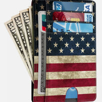 Minimalist Men's Wallet with RFID Protection and Coin Pocket