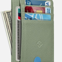 Minimalist Men's Wallet with RFID Protection and Coin Pocket