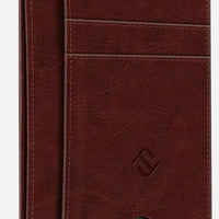 Minimalist Men's Wallet with RFID Protection and Coin Pocket