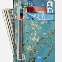 Minimalist Men's Wallet with RFID Protection and Coin Pocket